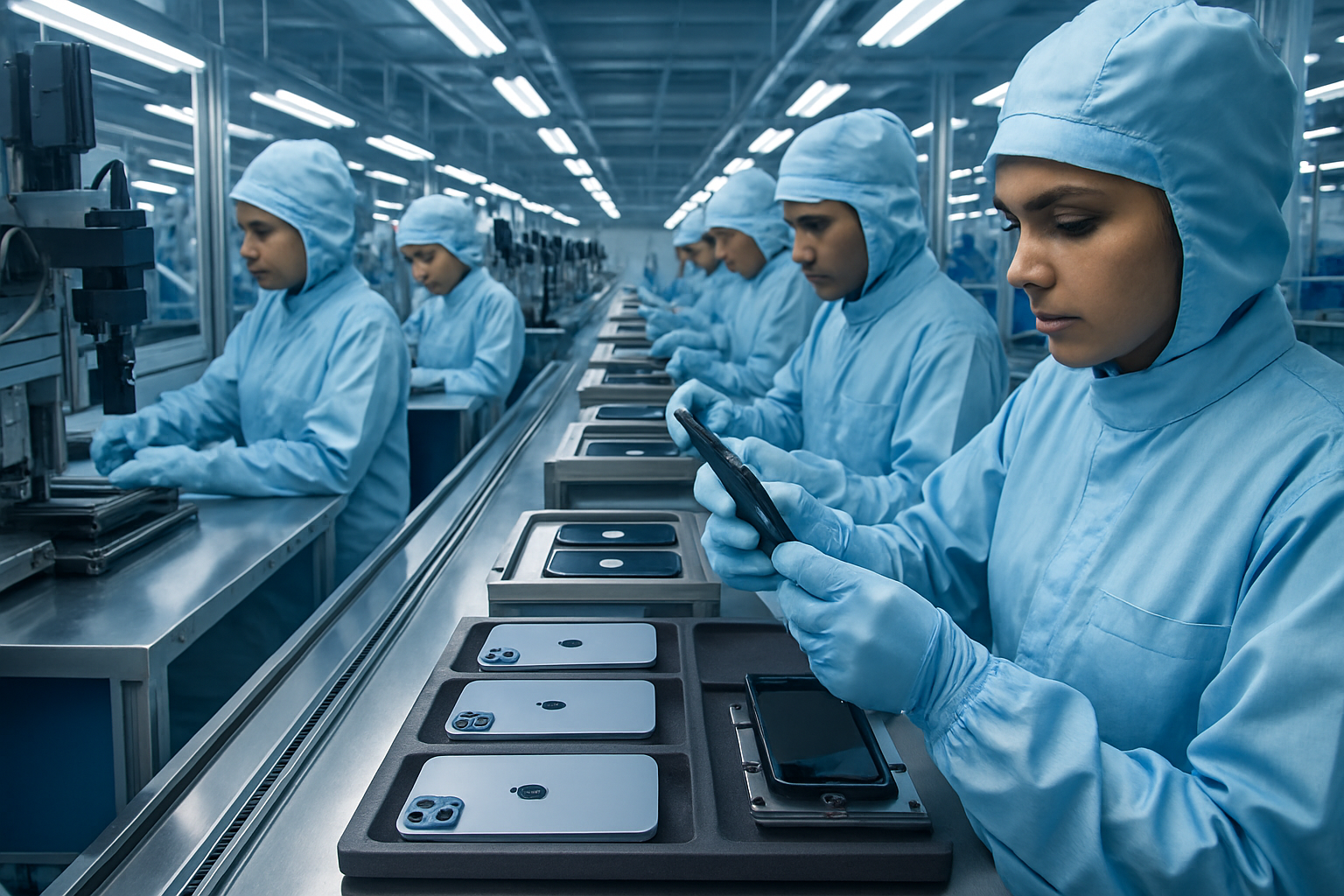 אפל מייצרת כבר רבע מהאייפונים בהודו — וסין צריכה להתחיל לדאוג