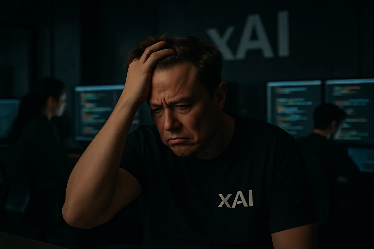 מאסק מודה: xAI לא נבנתה נכון — ומתחיל הכל מאפס